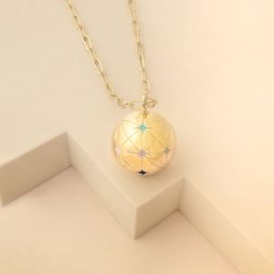 NWOT Wanderlust+Co Good Planets Locket Necklace